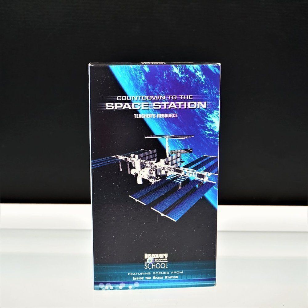 Counting Down To Space Station Vintage VHS